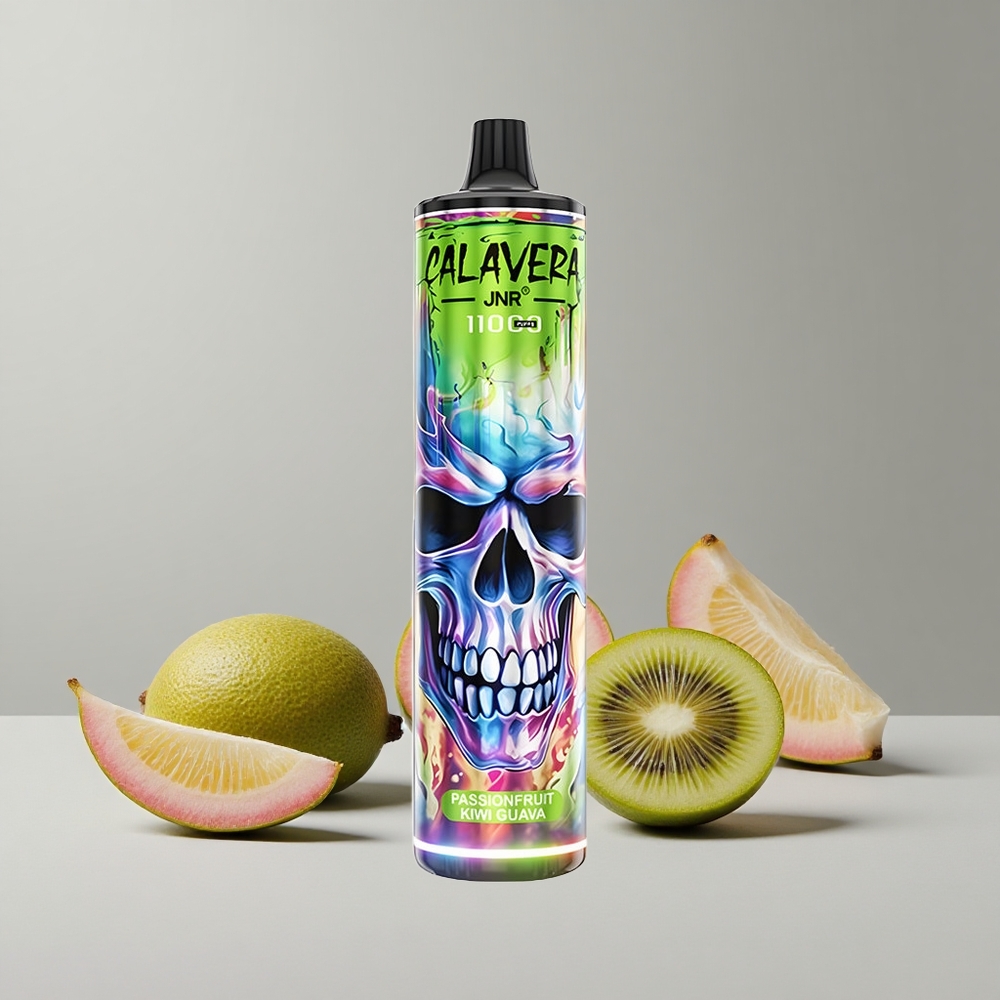 Marhuľa Kiwi Guava JNR Calavera 11000 Puffs 21ml Kapacita E-Liquidu 1.0ohm Mriežkové Cievky veľkoobchod Slovensko