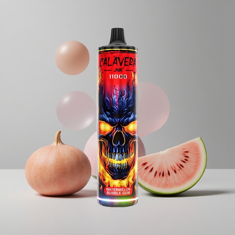 Vodový Bubblegum JNR Calavera 11000 Puffs 850mAh Batéria 21ml Tekutina veľkoobchod Slovensko