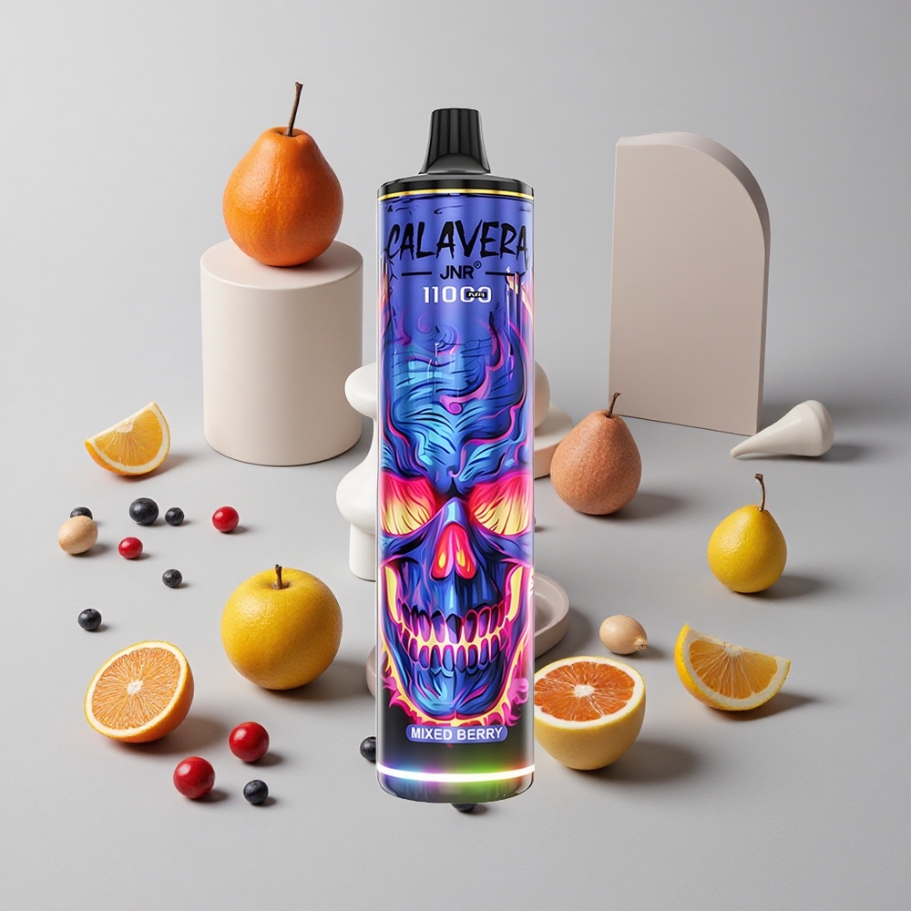 Zmes Bobule JNR Calavera 11000 Puffs Typ-C 21ml veľkoobchod Slovensko