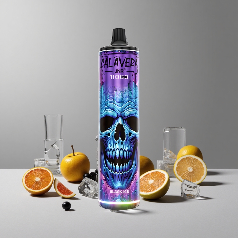 Čierny ľad JNR Calavera 11000 Puffs 850 mAh Batéria 21ml Náplň veľkoobchod Slovensko
