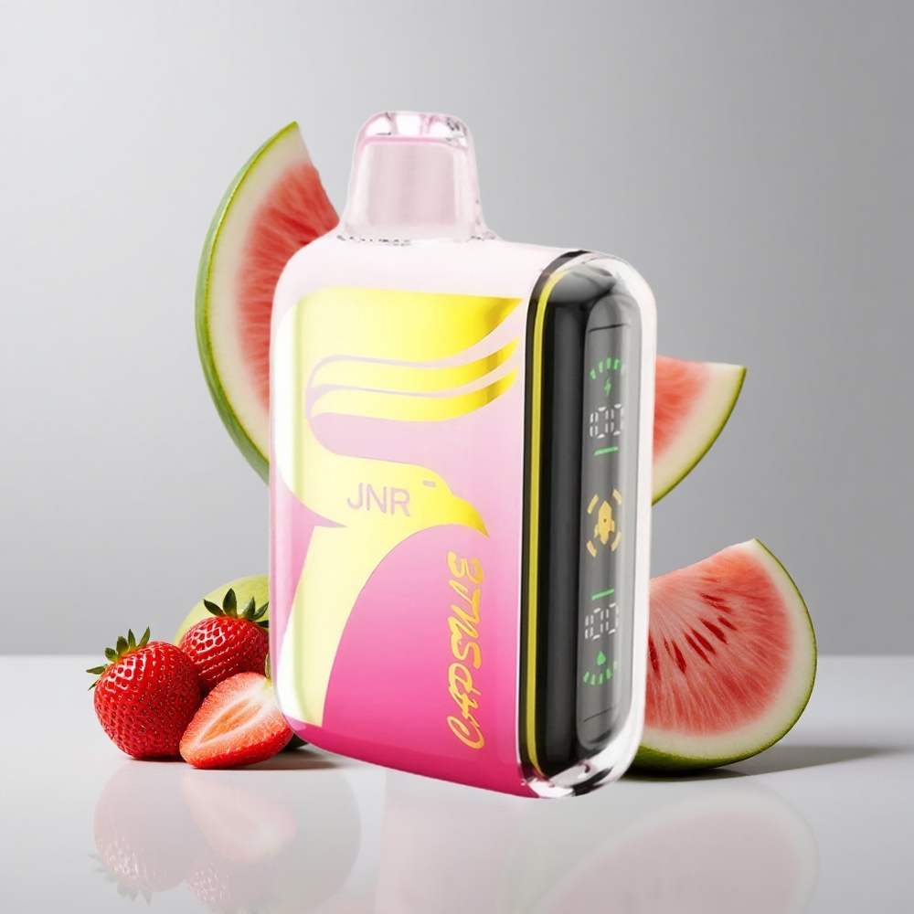 Jahoda Vodný Melón Ľad JNR Capsule 15000 Puffs 850mAh Batéria 20ml Tekutina veľkoobchod Slovensko