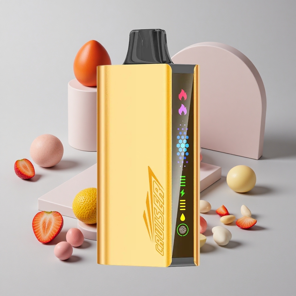 Jahodová Chupa Chups JNR Cruiser 12000 Puffs 25ml E-kvapalina Full-Metal Hliníkové Telo veľkoobchod Slovensko