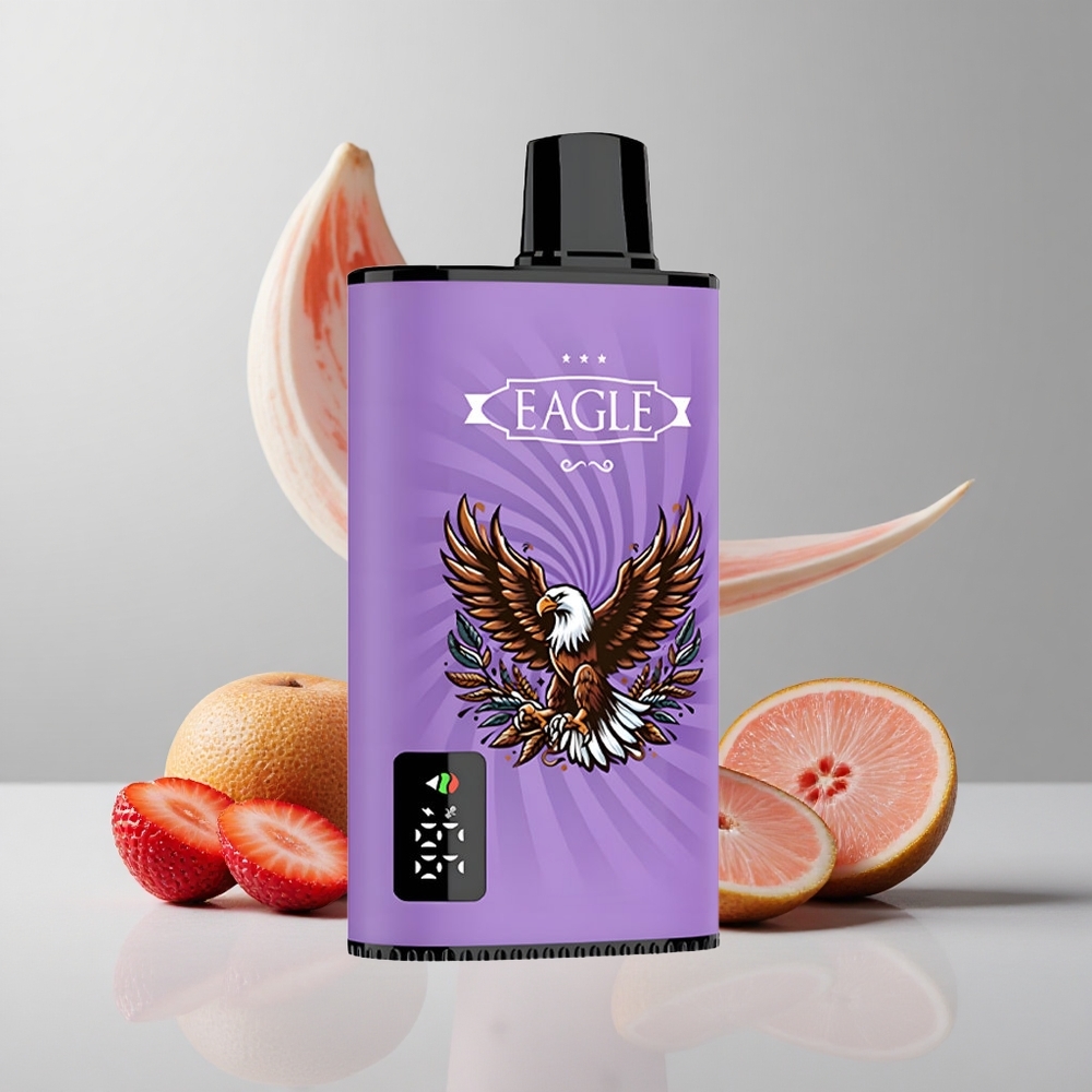 Jahodový ľad JNR EAGLE Smart 23000 Puffs Digitálny displej Nastaviteľný prietok vzduchu veľkoobchod Slovensko