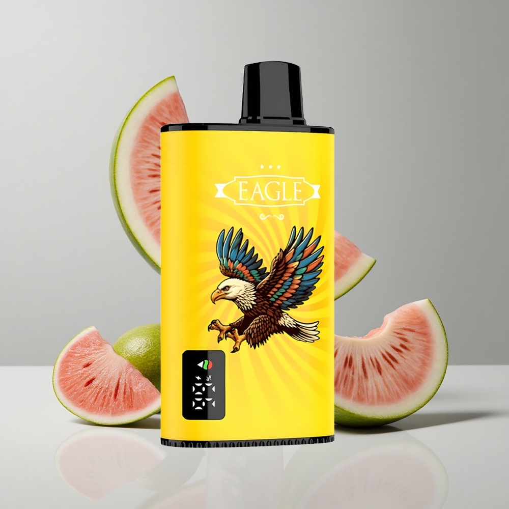Kiwi Melónový Ľad JNR EAGLE Smart 23000 Puffs Digitálny Displej Nastaviteľný Prietok Vzduchu veľkoobchod Slovensko