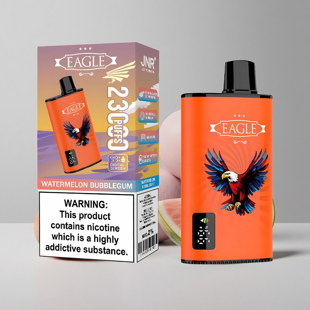 Melónová žuvačka JNR EAGLE Smart 23000 Puffs Digitálny displej Nastaviteľný prietok vzduchu veľkoobchod Slovensko