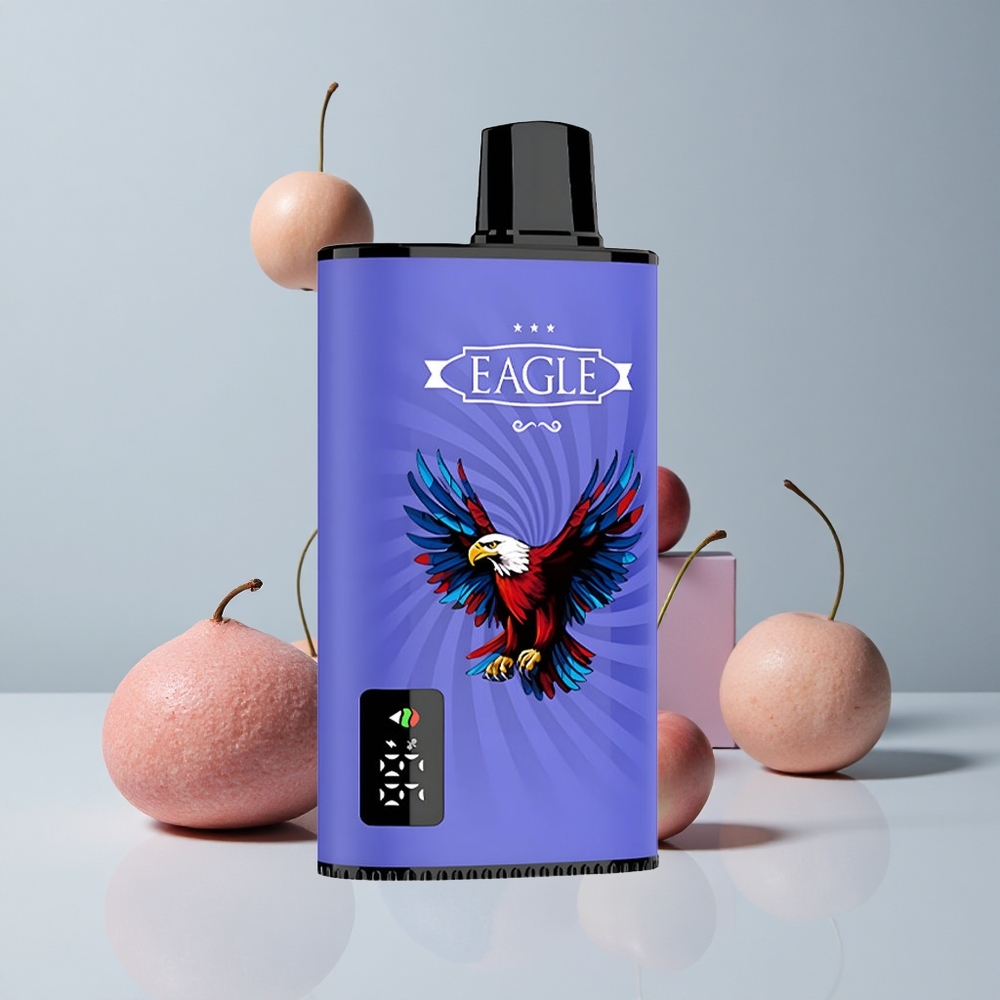 Modrá Malina-Čerešňa JNR EAGLE Smart 23000 Puffs Digitálny Displej Nastaviteľný Prietok Vzduchu veľkoobchod Slovensko