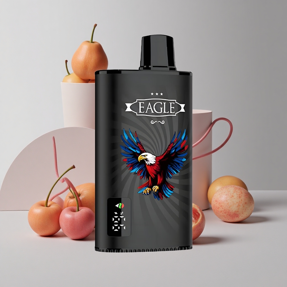 Čerešňová Kola JNR EAGLE Smart 23000 Puffs Digitálny Displej Nastaviteľný Prietok Vzduchu veľkoobchod Slovensko