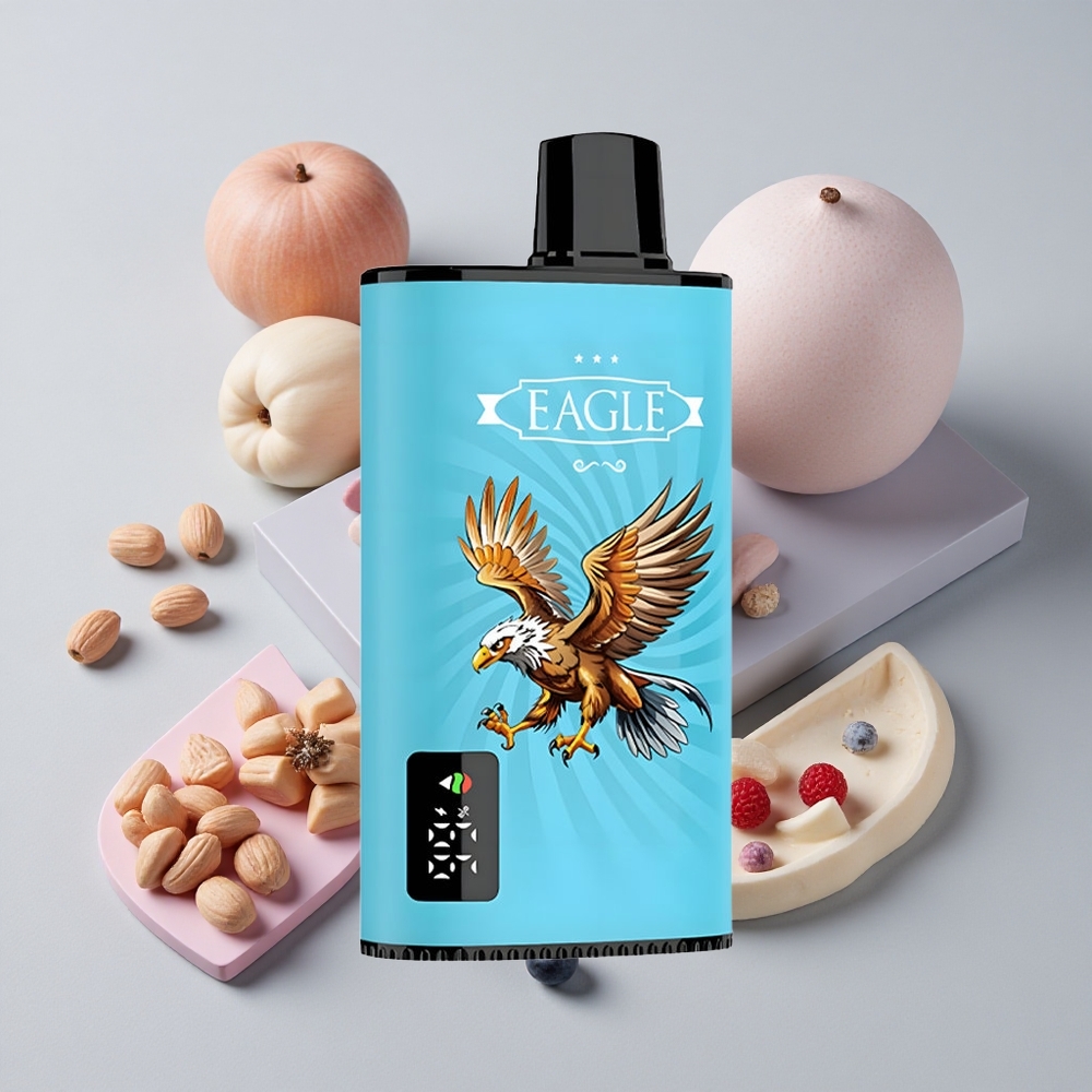 Čučoriedkovo-Kyslá Malinová JNR EAGLE Smart 23000 Puffs Jednorazové Vape s Digitálnou Obrazovkou Vzduchu veľkoobchod Slovensko