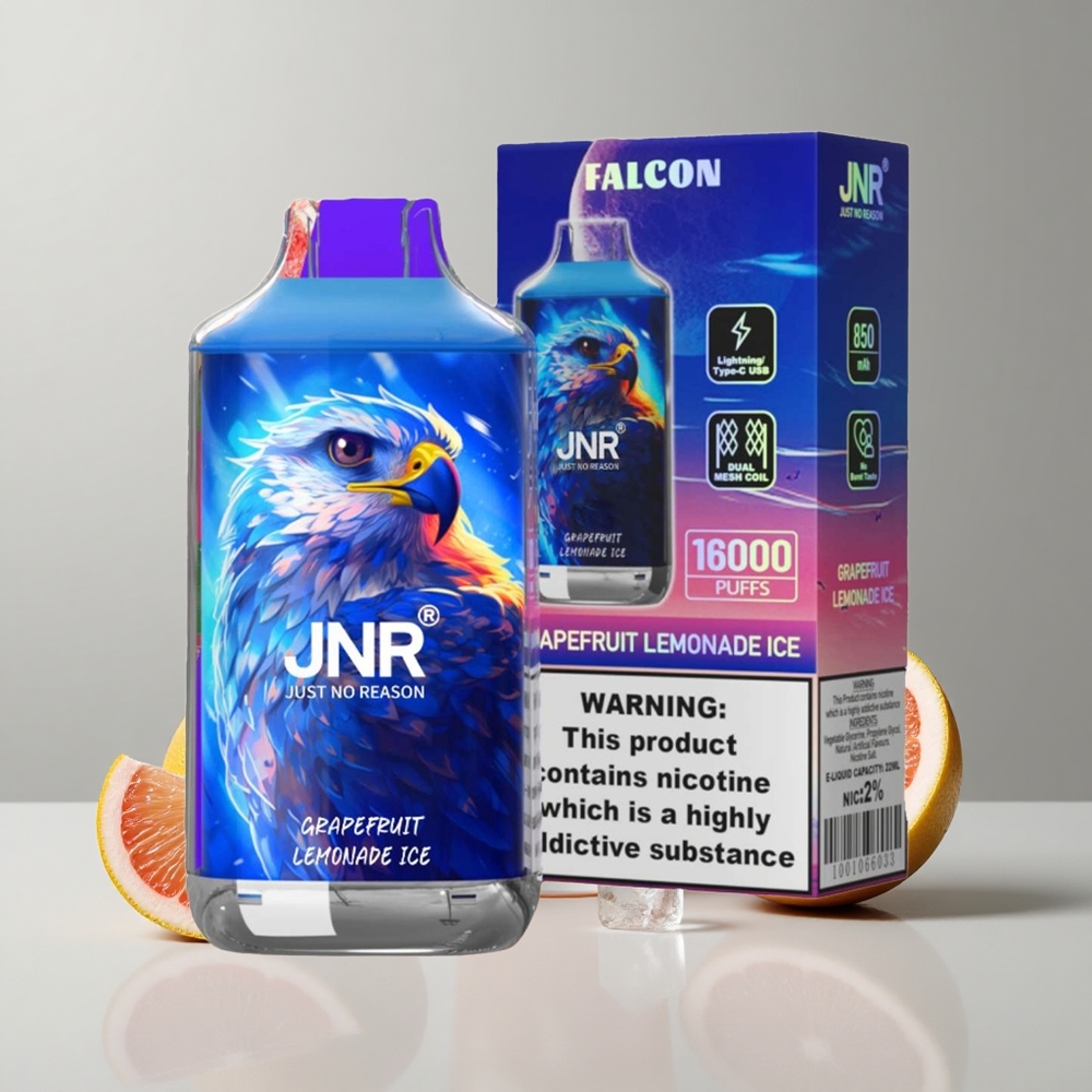 Grepfruitová Limonáda Ľadová JNR Falcon 16000 Puffs 850 mAh 22ml veľkoobchod Slovensko