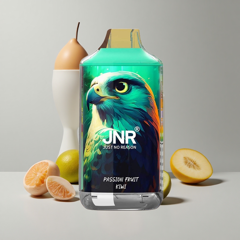 Passion Fruit Kiwi JNR Falcon 16000 Puffs Dvojitá Mriežková Cievka veľkoobchod Slovensko