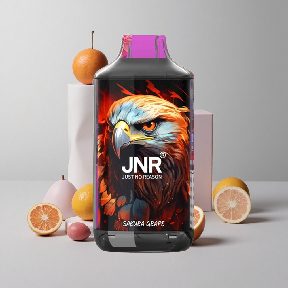 Sakura Hroznový JNR Falcon 16000 Puffs Batéria 850 mAh Displej Smart LED veľkoobchod Slovensko