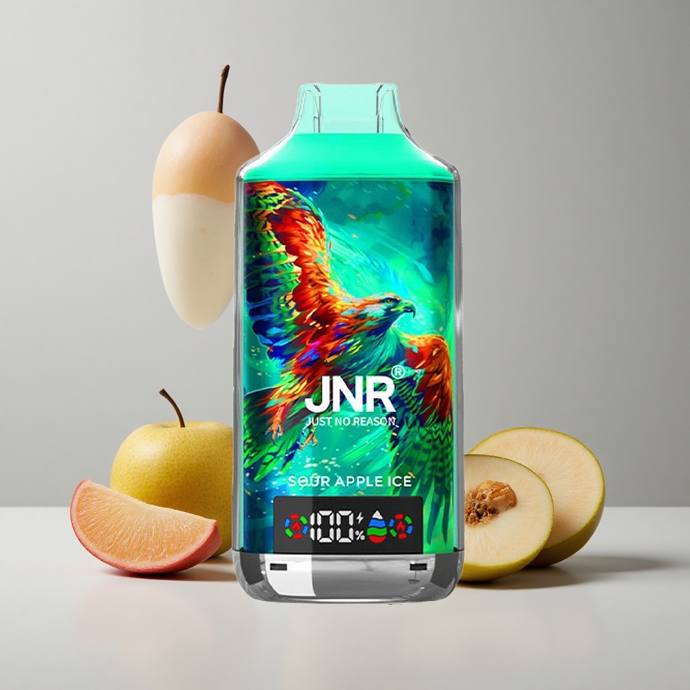 Kyslá Jablko Ľad JNR Falcon X 18000 Puffs 24ml Dual Mesh Coil veľkoobchod Slovensko