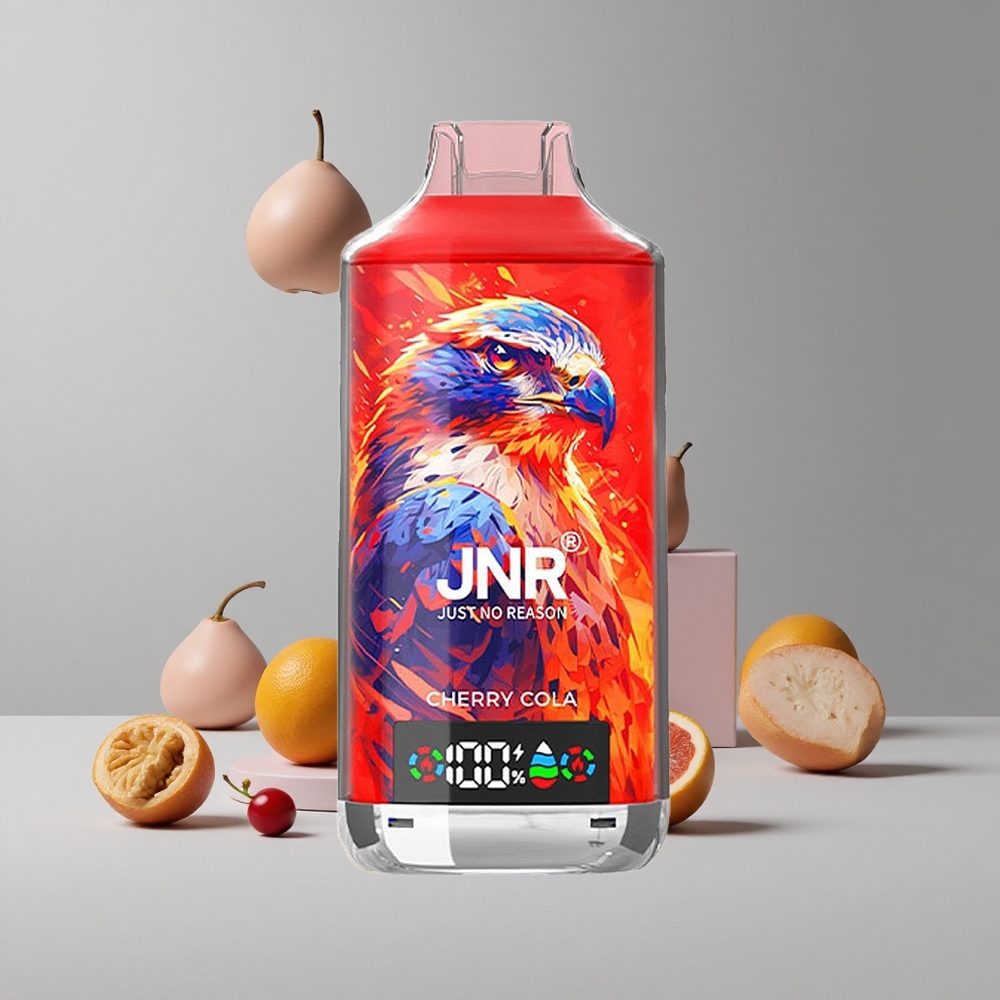 Čerešňový JNR Falcon X 18000 Puffs 24ml Kapacita Tekutiny Dual Mesh Coil veľkoobchod Slovensko
