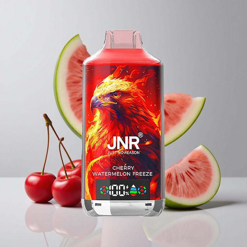 Čerešňový Melónový Ľad JNR Falcon X 18000 Puffs 750mAh Batéria 24ml Tekutina veľkoobchod Slovensko