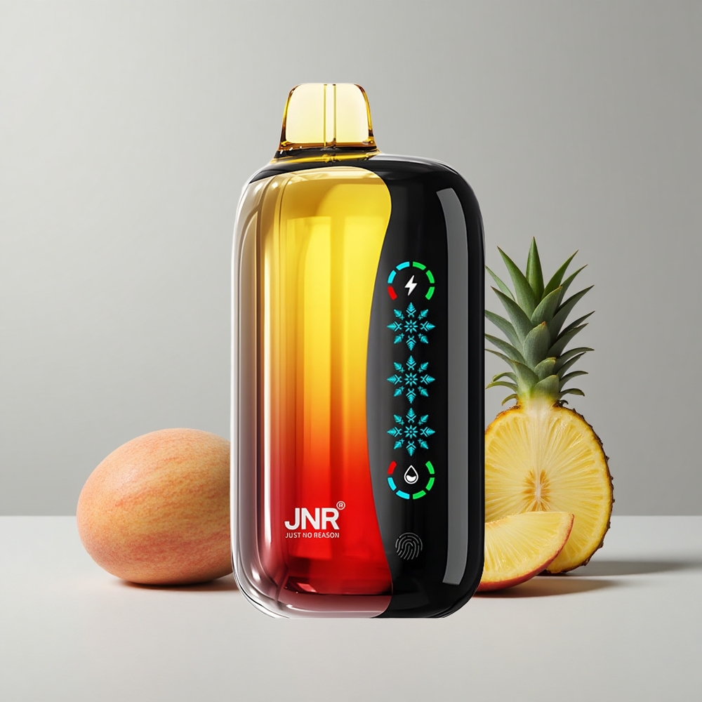 Broskyňa Mango Ananás JNR Flex Ice 21000 Puffs Nastaviteľný Ľad veľkoobchod Slovensko