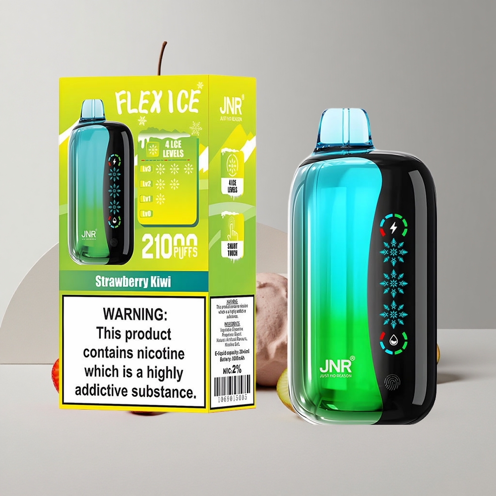 Jahoda Kiwi JNR Flex Ice 21000 Pufy Nastaviteľný ľad 26ml veľkoobchod Slovensko