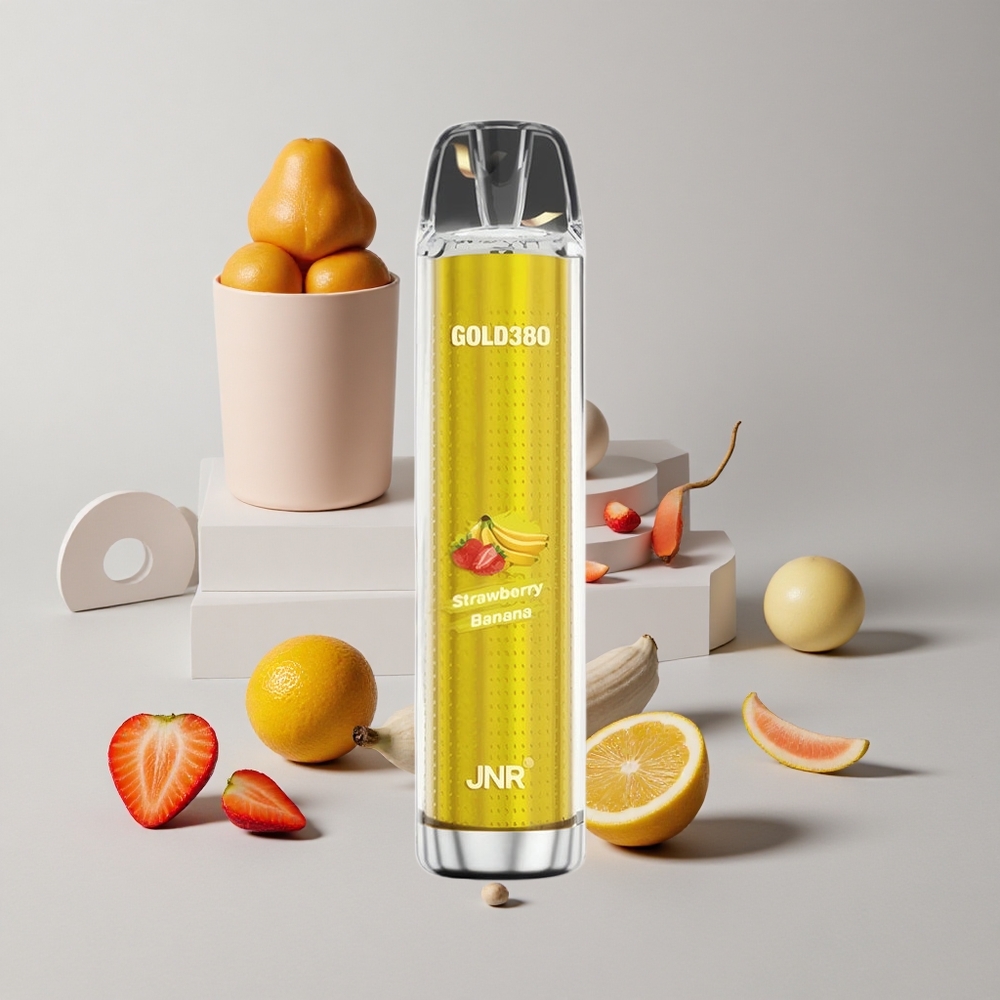 Jahoda Banán JNR Glod380 6000 Puffs 1500mAh Batéria 13ml e-Liquid veľkoobchod Slovensko