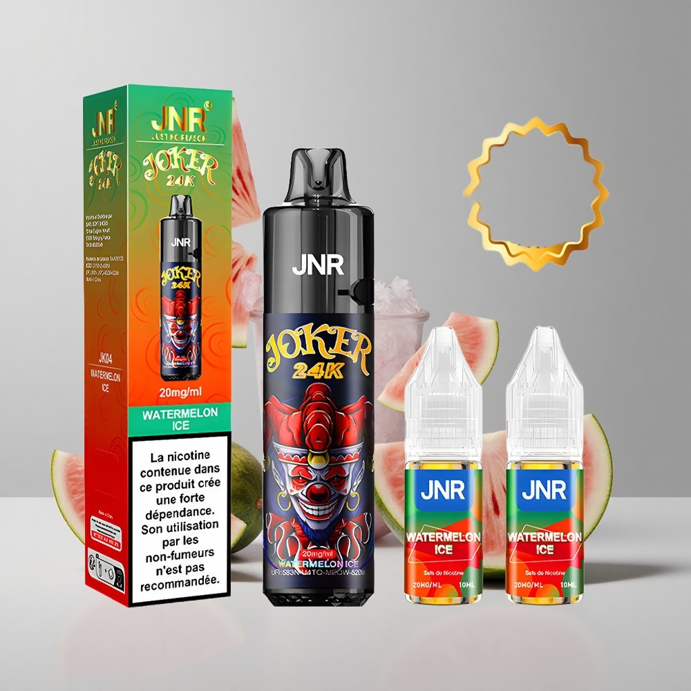 Melónový ľad JNR Joker 24K Puffs 24000 Puffs 2% nikotínu veľkoobchod Slovensko
