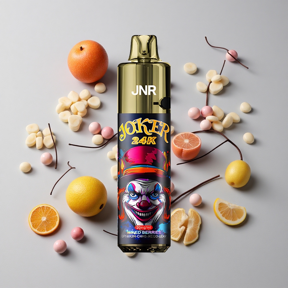 Zmiešané Bobule JNR Joker 24K Puffs 24000 Puffs 2% Nikotín veľkoobchod Slovensko