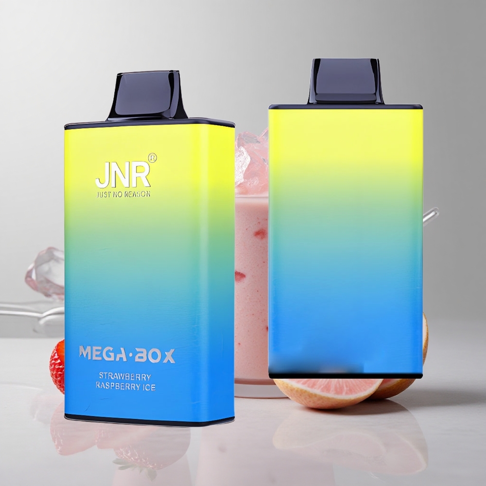 Jahoda Malina ľadová JNR Mega Box 25000 Potiahnutí 30ml Kapacita E-kvapaliny veľkoobchod Slovensko