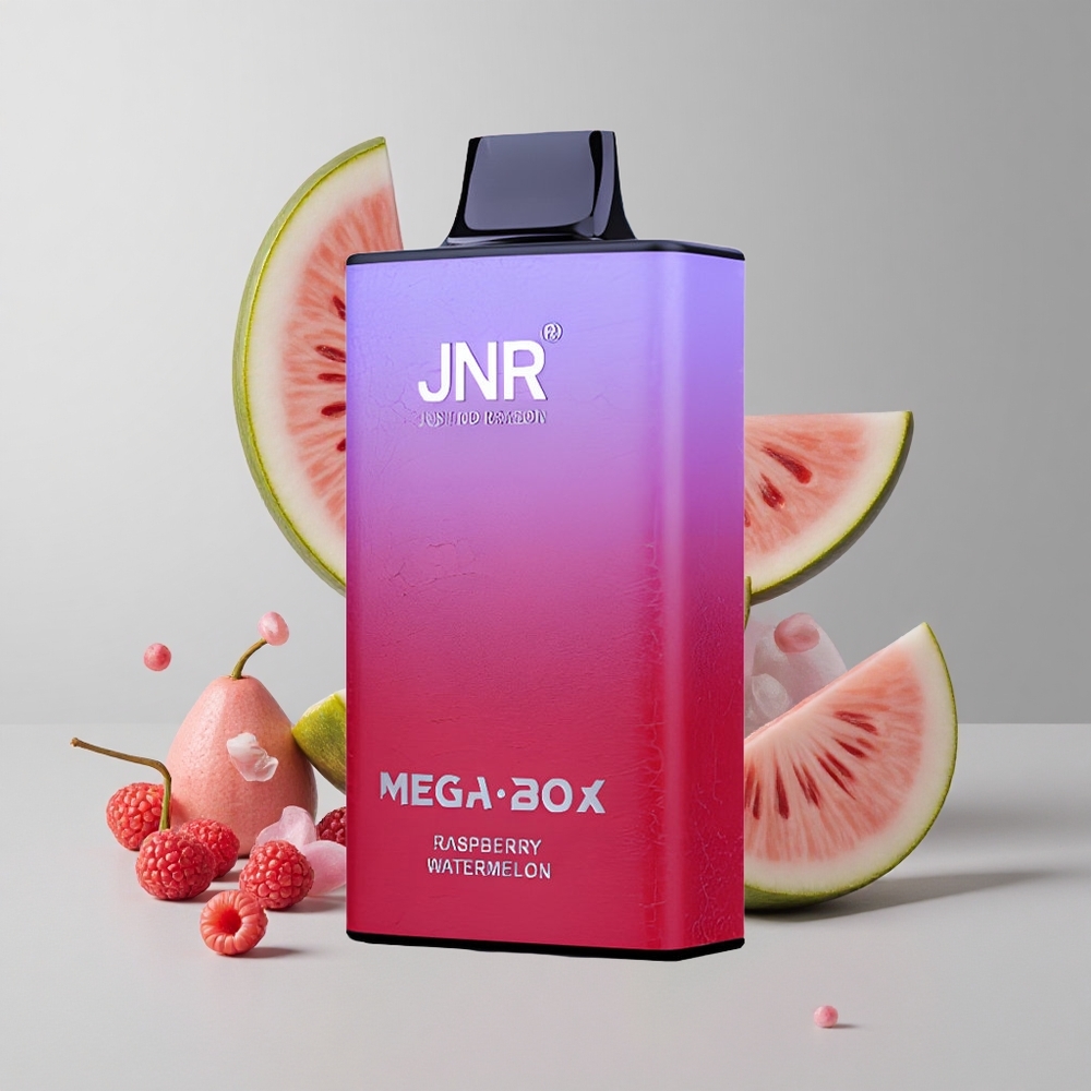 Malina Vodný Melón JNR Mega Box 25000 Fajkov Dual Mesh & Dual Core veľkoobchod Slovensko