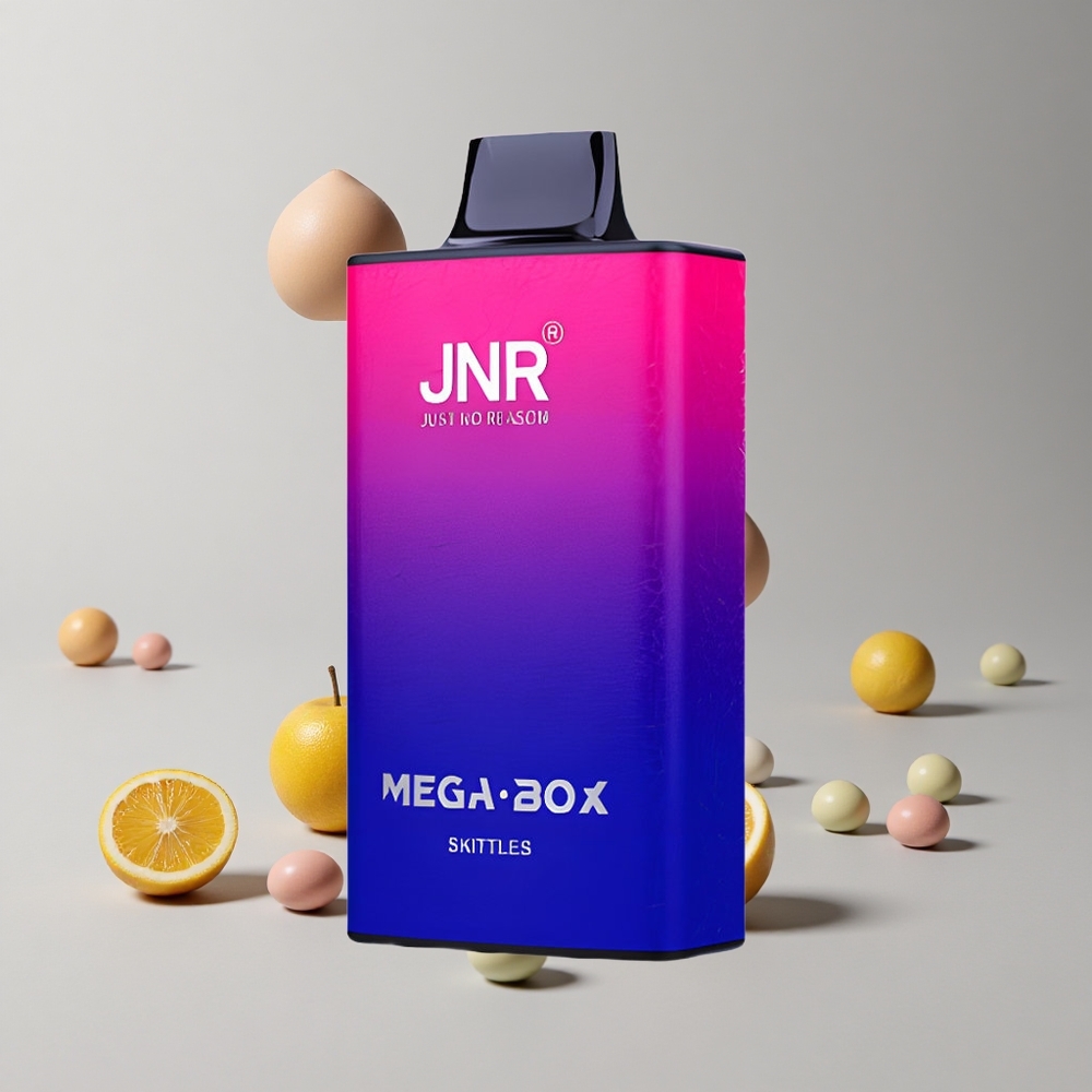 Skittles JNR Mega Box 25000 Fajkov Dual Mesh Coil a Typ-C rýchle nabíjanie veľkoobchod Slovensko