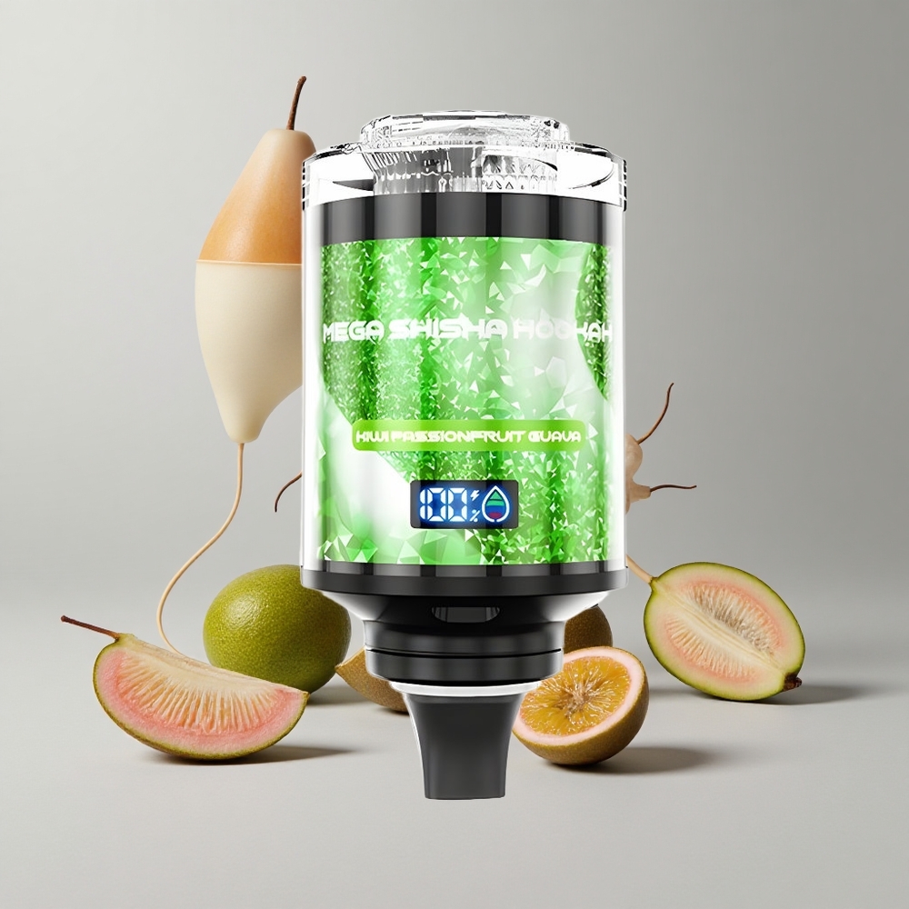 Kiwi Maracuja Guava JNR Mega Shisha Hookah 100K nátery Interaktívny inteligentný displej veľkoobchod Slovensko