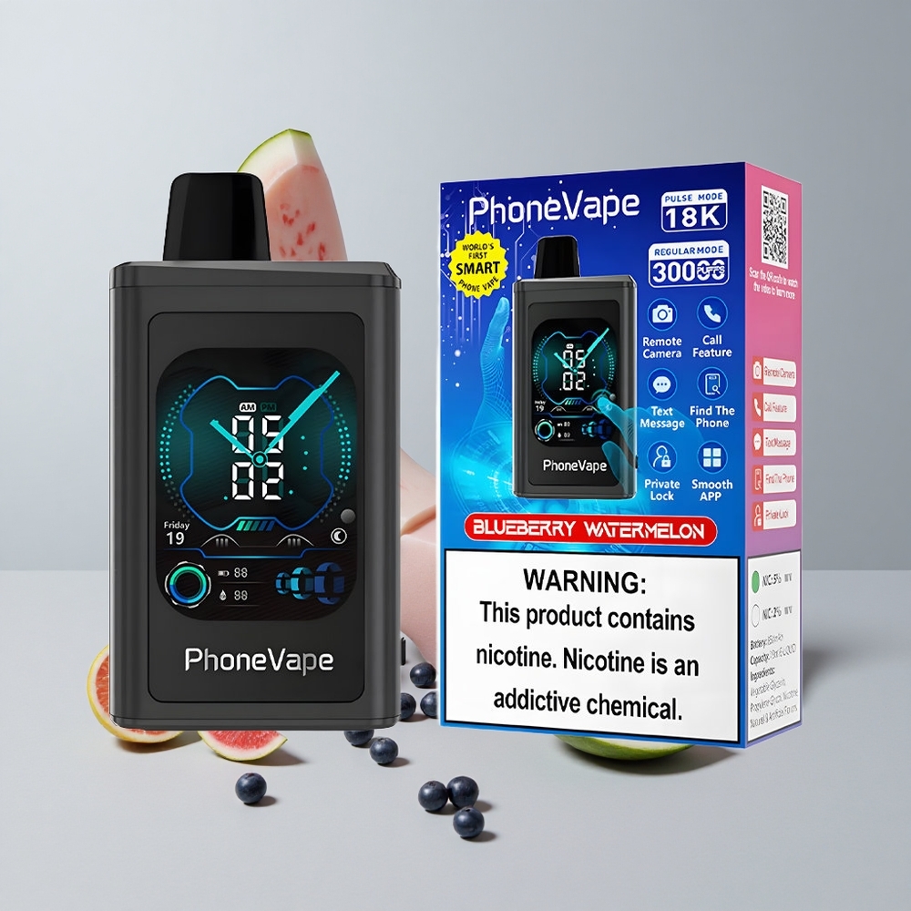 Čučoriedka Vodný melón JNR PhoneVape 30000 Puffs Typ-C Nabíjateľná veľkoobchod Slovensko
