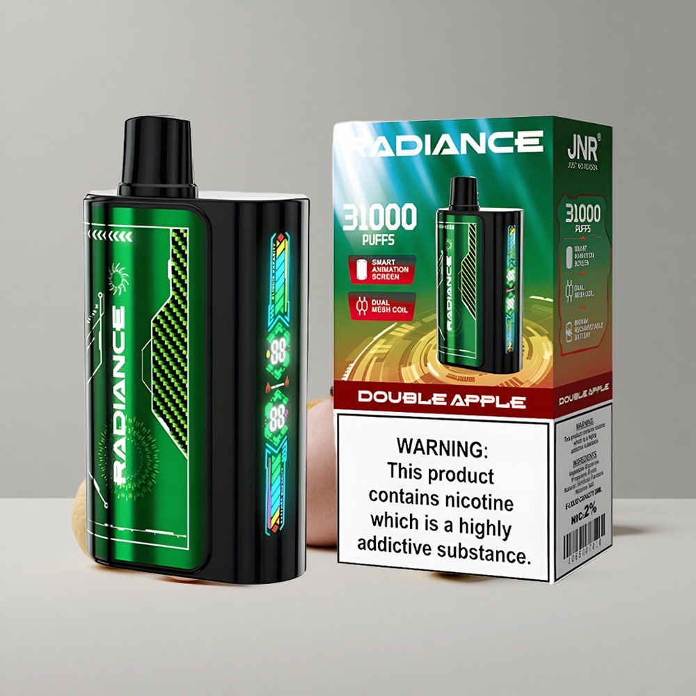 Dvojité Jablko JNR Radiance 31000 Puffs 28ml E-kvapalina veľkoobchod Slovensko