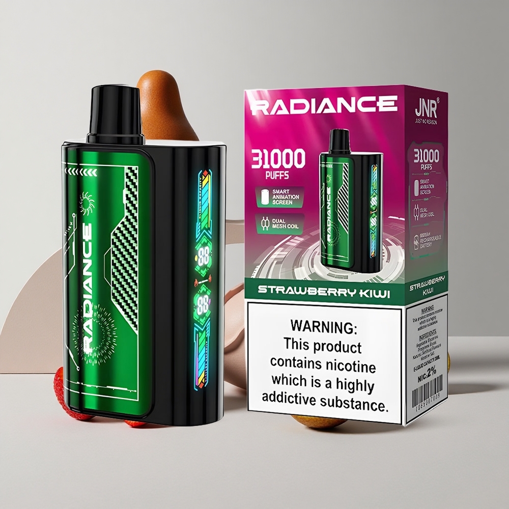 Jahoda Kiwi JNR Radiance 31000 Puffs Obnoviteľná Batéria 950 mAh veľkoobchod Slovensko
