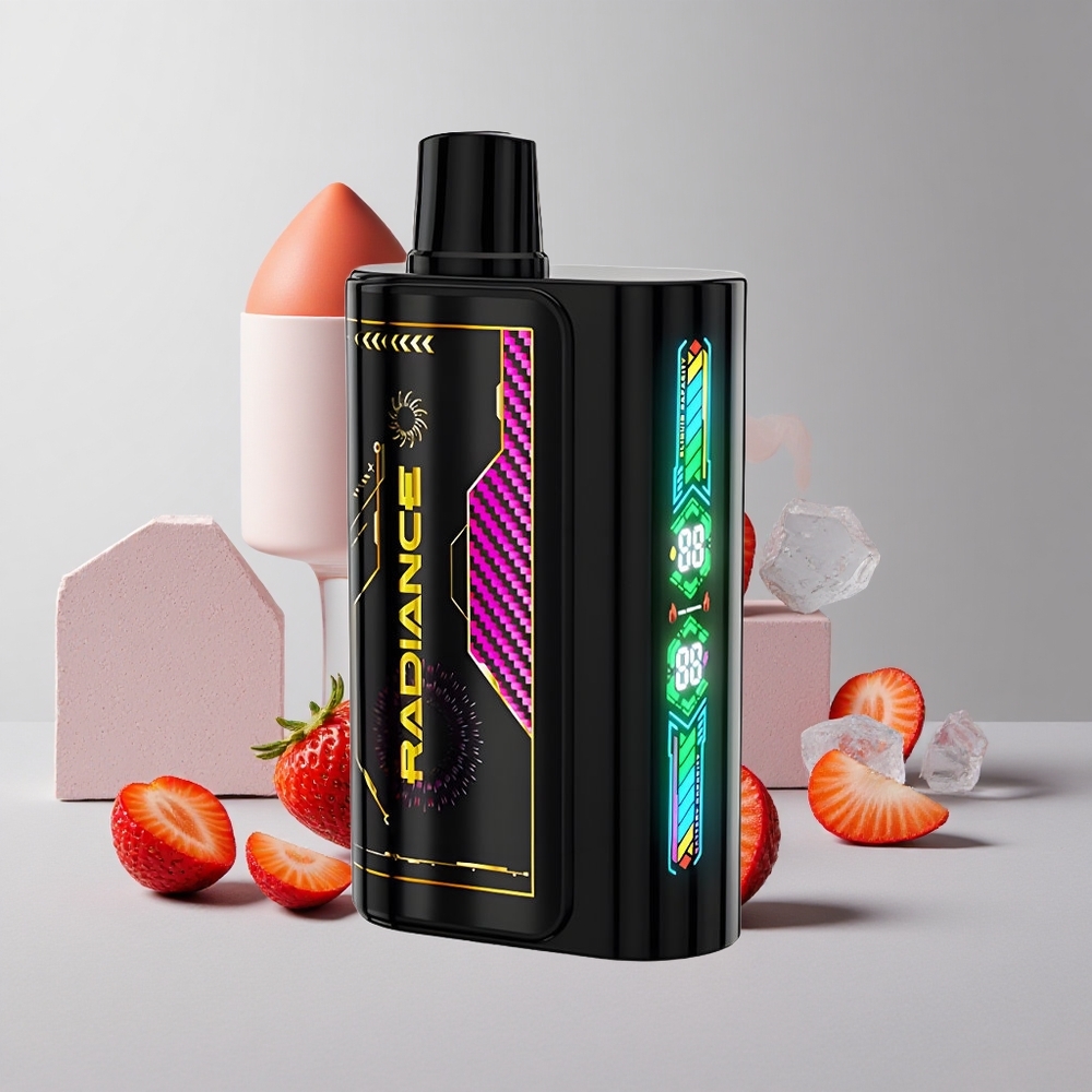 Jahodová ľadová JNR Radiance 31000 Puffs Dual Mesh Cievka veľkoobchod Slovensko