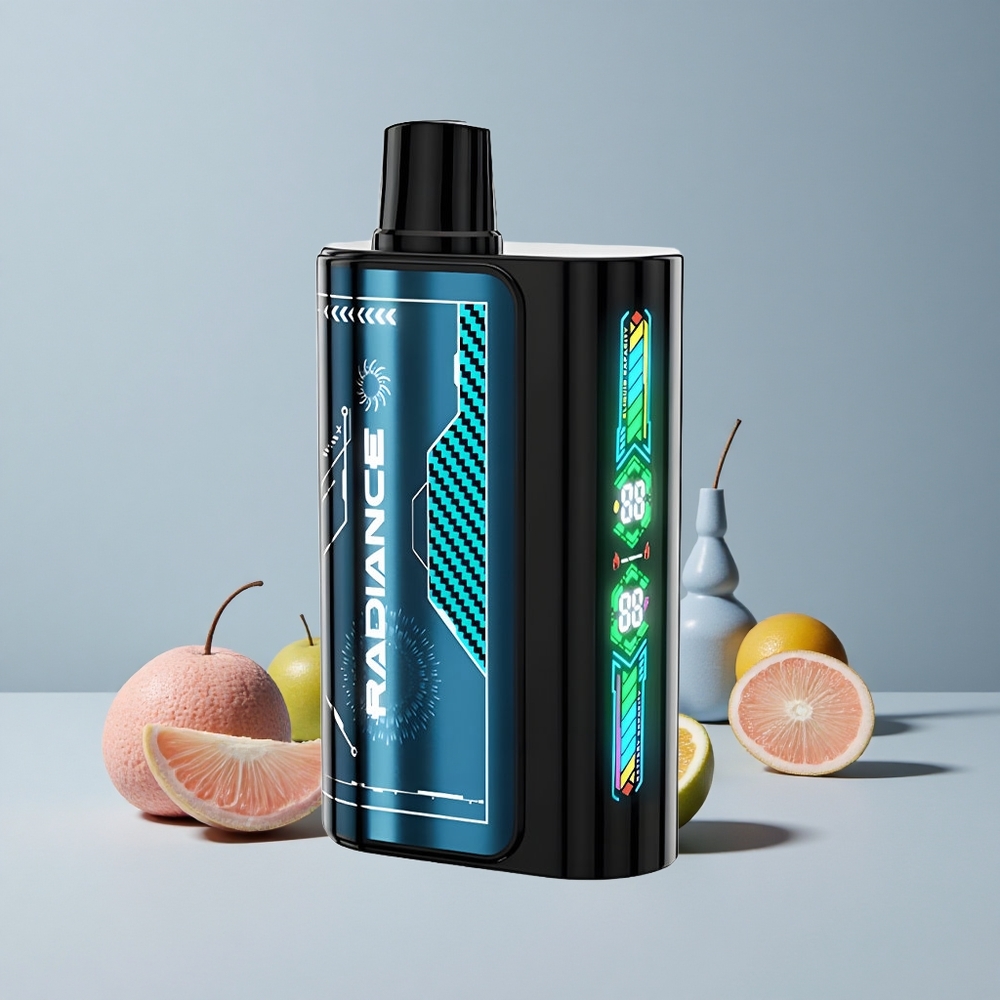 Modrá Malina Ľadová JNR Radiance 31000 Puffs Jednorazové Vape 28ml Tekutina a 950 mAh Batéria veľkoobchod Slovensko