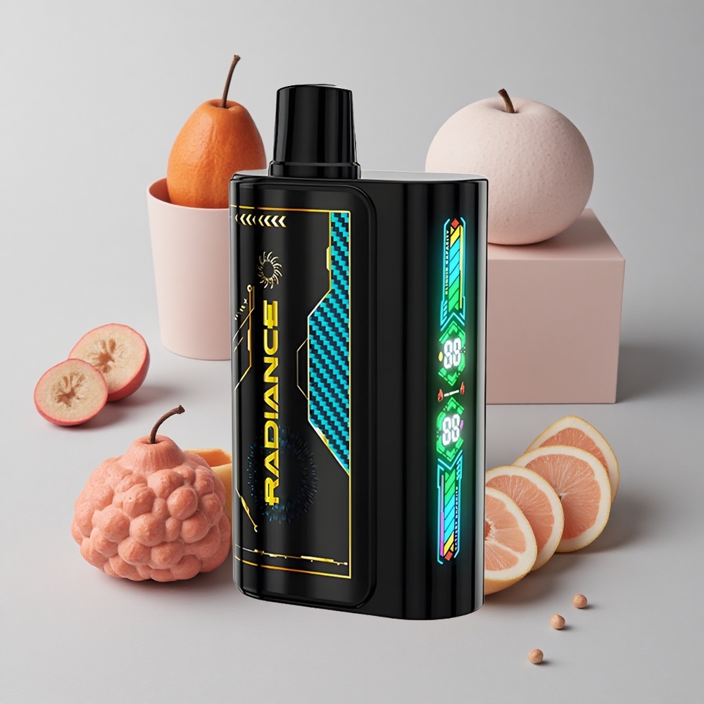 Šumivá Čerešňová Kola JNR Radiance 31000 Puffs Dual Mesh Cievka veľkoobchod Slovensko