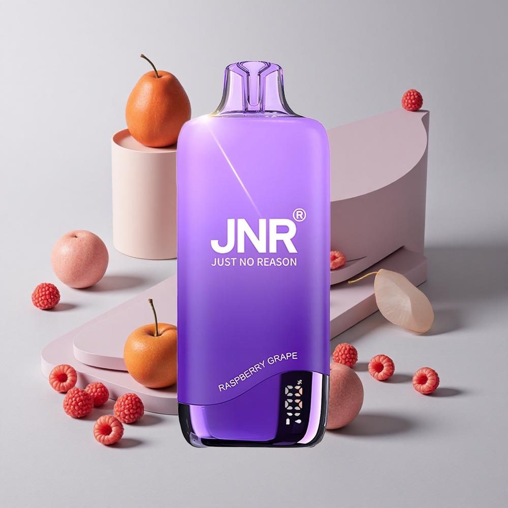 Malina Hroznový JNR Rainbow 10500 Puffs 18ml Nádrž na E-kvapalinu veľkoobchod Slovensko