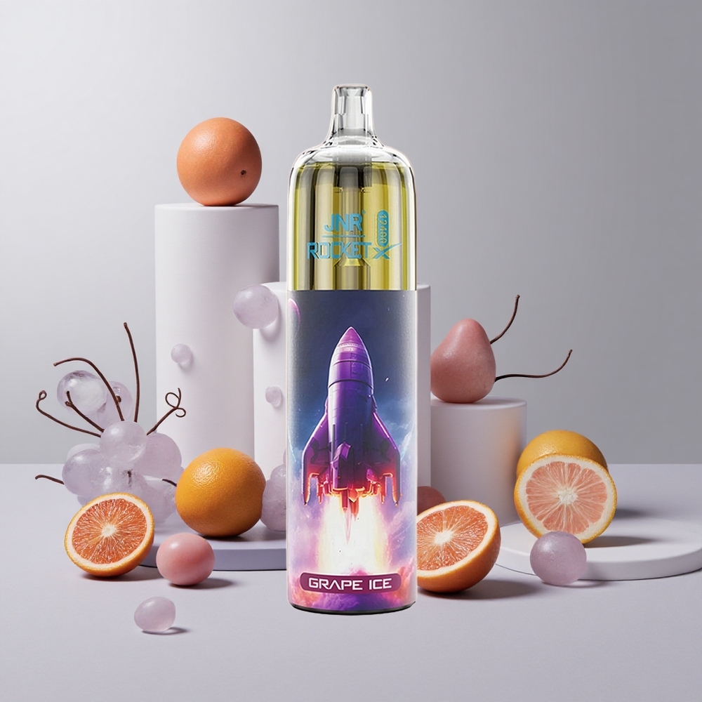 Hroznový ľad JNR Rocket-X 12400 Puffs Nastaviteľný prietok vzduchu RGB osvetlenie veľkoobchod Slovensko