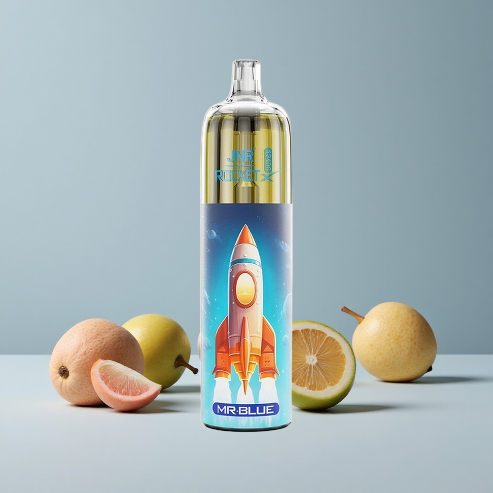 Modrá Kombinácia JNR Rocket-X 12400 Puffs Nastaviteľný Prietok Vzduchu 850mAh Batéria veľkoobchod Slovensko