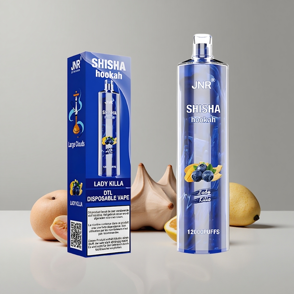 Lady Killa JNR Shisha Hookah 12000 Puffs 24ml Kapacita Tekutiny 0.6 Ohm Mriežková Cievka veľkoobchod Slovensko