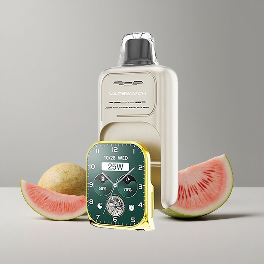 Melónový ľad JNR VapeWatch 30000 Puffs Batéria 1000mAh veľkoobchod Slovensko