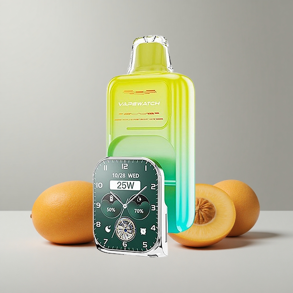 Oranžová manga JNR VapeWatch 30000 fajčiek Kapacita batérie 1000mAh veľkoobchod Slovensko