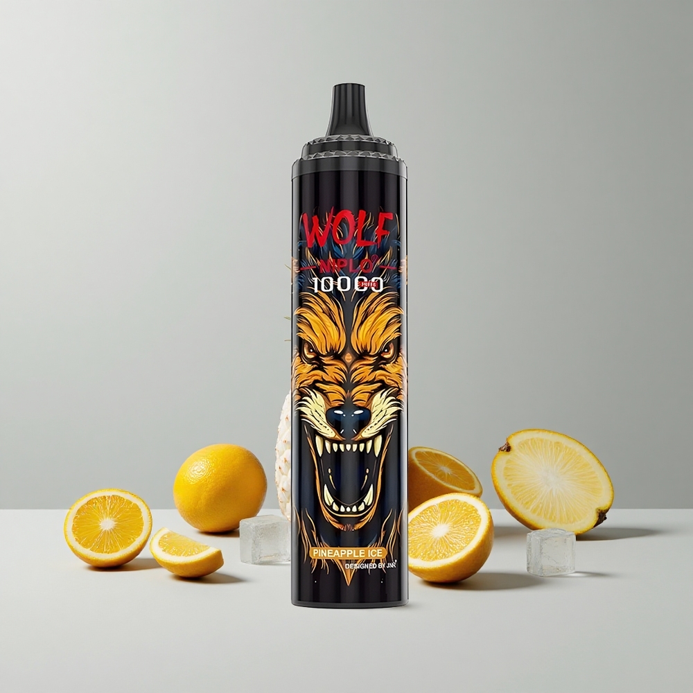 Ananásová ľadová JNR Wolf Niplo 10000 Puffs Batéria 650mAh Typ-C veľkoobchod Slovensko
