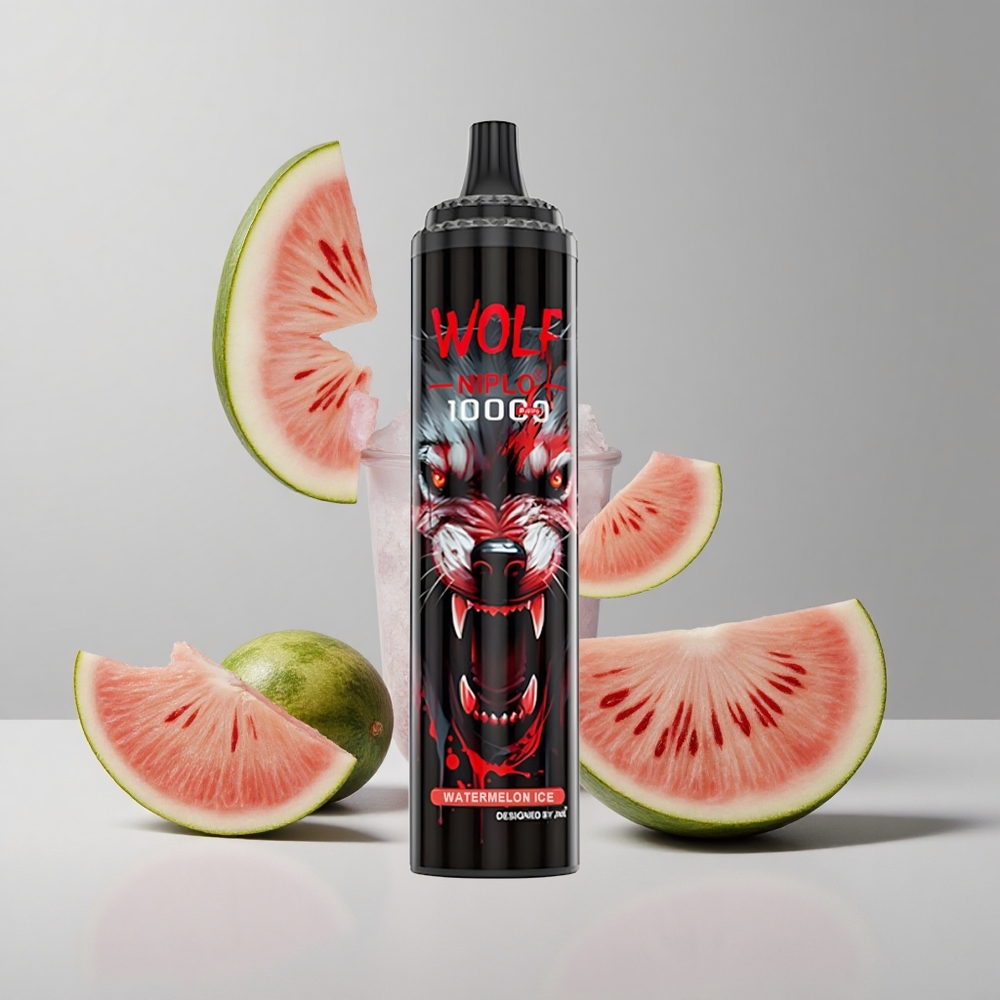 Melónový ľad JNR Wolf Niplo 10000 Puffs Batéria 650mAh Typ-C veľkoobchod Slovensko