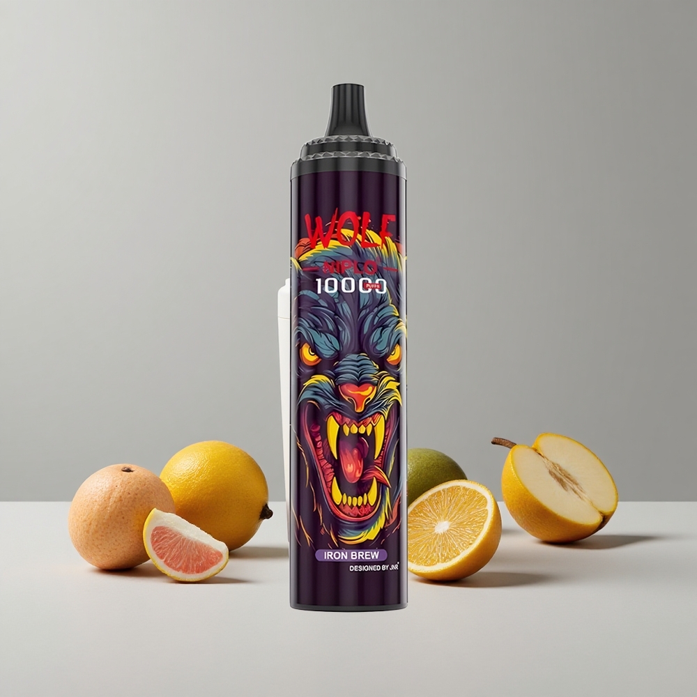 Železné Pivo JNR Wolf Niplo 10000 Puffs 20ml Batéria 650mAh veľkoobchod Slovensko