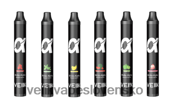 VEIIK Cracker Pod Slovensko - VEIIK Micko Alpha jednorazový výpar 600 vdychov 500 mAh HF684658 viaceré príchute