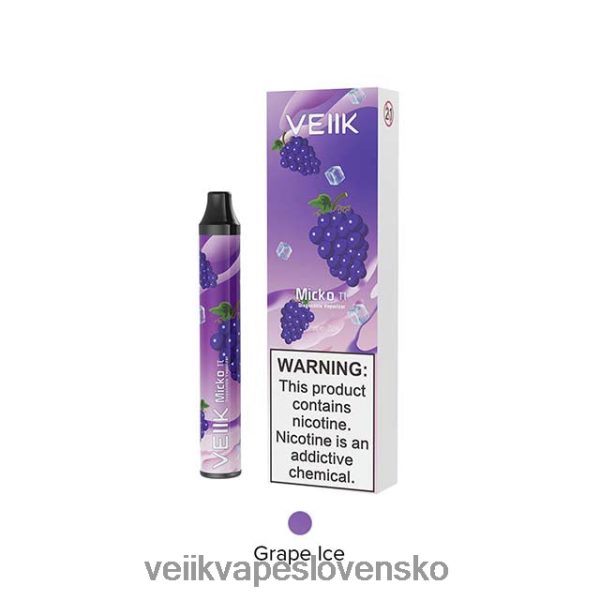 VEIIK Cracker Pod Slovensko - VEIIK Micko Pie jednorazová vapa 600 vdychov HF684618 hroznový ľad
