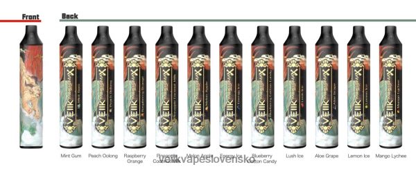 VEIIK Moos Pod Slovensko - VEIIK Micko MAX jednorazová vapka 1500 vdychov HF684649 energetický ľad