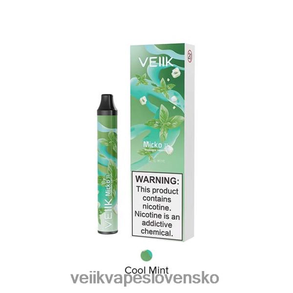 VEIIK Vape Bratislava - VEIIK Micko Pie jednorazová vapa 600 vdychov HF684622 chladná mäta