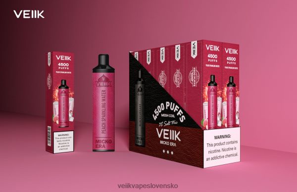 broskyňová perlivá voda