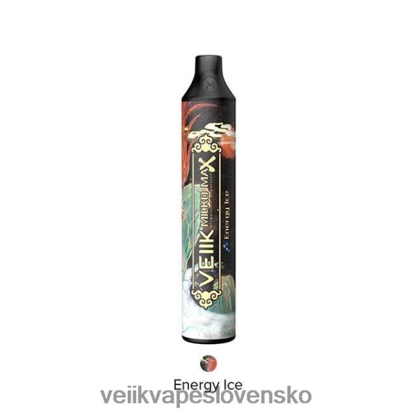 VEIIK Vape Price - VEIIK Micko Max jednorazová vapka 1500 vdychov HF684613 energetický ľad