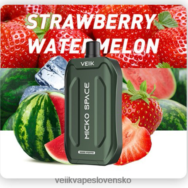 VEIIK Vape Price - VEIIK Micko Space jednorazová vapa 7000 vdychov HF684633 jahodový melón
