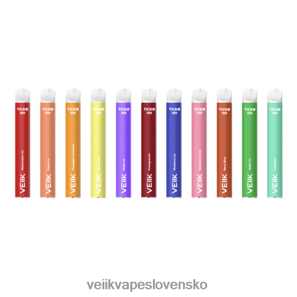 VEIIK Vape Review - VEIIK Ticko jednorazová vapa 800 vdychov HF684630 viaceré príchute
